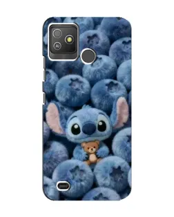 Чехол для TECNO Pop 5 GO с картинкой «Стич и голубика» Чехол для TECNO Pop 5 GO с картинкой «Стич и голубика»