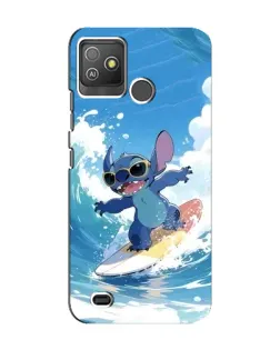 Чехол для TECNO Pop 5 GO с картинкой «Стич на волне» Чехол для TECNO Pop 5 GO с картинкой «Стич на волне»