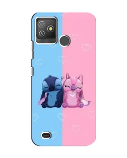 Чехол для TECNO Pop 5 GO с картинкой «Stitch и Angel Love» Чехол для TECNO Pop 5 GO с картинкой «Stitch и Angel Love»