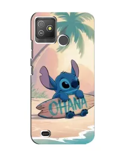Чехол для TECNO Pop 5 GO с картинкой «Стич на серфе» Чехол для TECNO Pop 5 GO с картинкой «Стич на серфе»