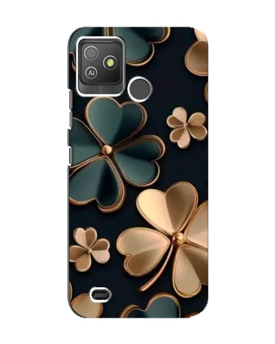Чехол для TECNO Pop 5 GO с картинкой «Клевер в золоте» Чехол для TECNO Pop 5 GO с картинкой «Клевер в золоте»