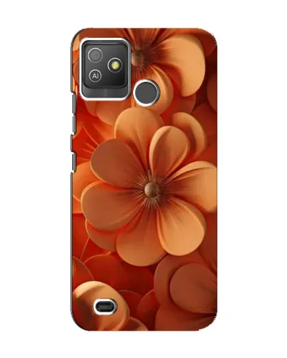 Чехол для TECNO Pop 5 GO с картинкой «Оранжевый макро цветок» Чехол для TECNO Pop 5 GO с картинкой «Оранжевый макро цветок»