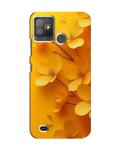Чехол для TECNO Pop 5 GO с картинкой «Золотые лепестки» Чехол для TECNO Pop 5 GO с картинкой «Золотые лепестки»