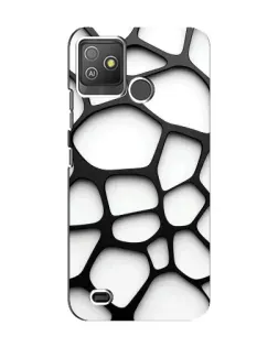 Чохол для TECNO Pop 5 GO з картинкою «Біла об'ємна сітка» Чохол для TECNO Pop 5 GO з картинкою «Біла об'ємна сітка»