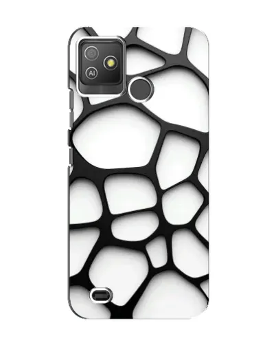 Чехол для TECNO Pop 5 GO с картинкой «Белая объемная сетка» Чехол для TECNO Pop 5 GO с картинкой «Белая объемная сетка»