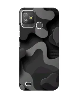 Чехол для TECNO Pop 5 GO с картинкой «Темный абстрактный камуфляж» Чехол для TECNO Pop 5 GO с картинкой «Темный абстрактный камуфляж»