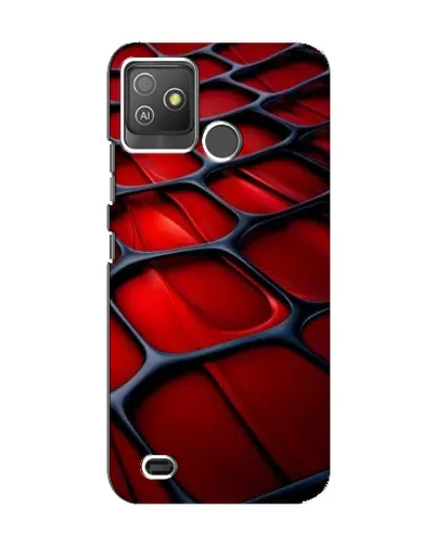 Чехол для TECNO Pop 5 GO с картинкой «Красная глянцевая сетка» Чехол для TECNO Pop 5 GO с картинкой «Красная глянцевая сетка»