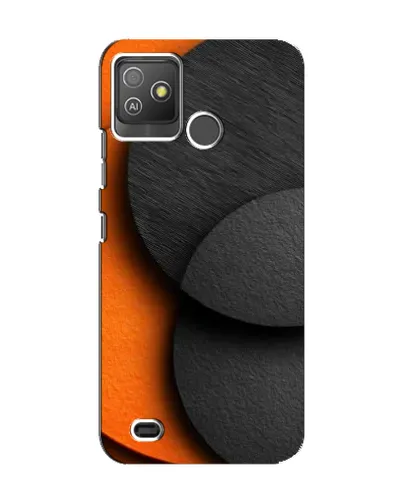 Чехол для TECNO Pop 5 GO с картинкой «Геометрия оранжевых кругов» Чехол для TECNO Pop 5 GO с картинкой «Геометрия оранжевых кругов»