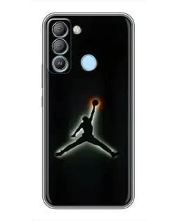 Чохол для TECNO Pop 5 LTE з картинкою «Jordan Gradient Logo»