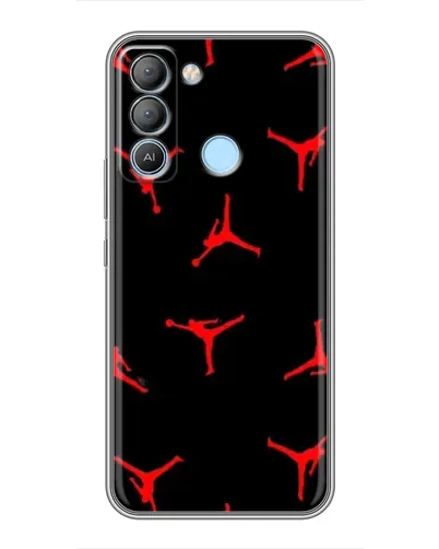 Чохол для TECNO Pop 5 LTE з картинкою «Jordan Red Pattern» Чохол для TECNO Pop 5 LTE з картинкою «Jordan Red Pattern»