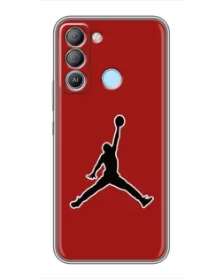 Чохол для TECNO Pop 5 LTE з картинкою «Jordan Red Back»