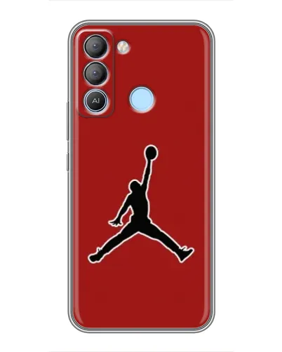 Чохол для TECNO Pop 5 LTE з картинкою «Jordan Red Back» Чохол для TECNO Pop 5 LTE з картинкою «Jordan Red Back»
