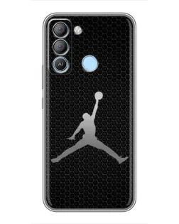 Чохол для TECNO Pop 5 LTE з картинкою «Jordan Dark Carbon»