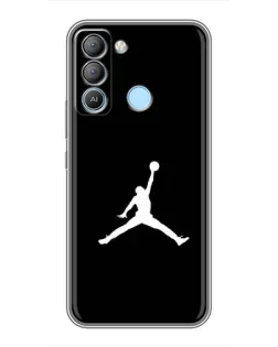 Чохол для TECNO Pop 5 LTE з картинкою «Jordan Silhouette»