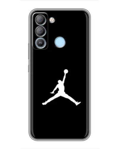 Чохол для TECNO Pop 5 LTE з картинкою «Jordan Silhouette» Чохол для TECNO Pop 5 LTE з картинкою «Jordan Silhouette»