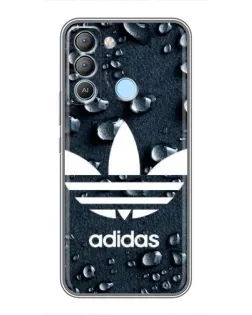 Чохол для TECNO Pop 5 LTE з картинкою «Adidas Trefoil Blue»