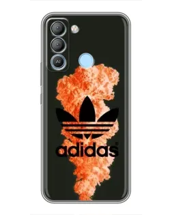 Чохол для TECNO Pop 5 LTE з картинкою «Adidas Classic White»