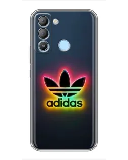 Чохол для TECNO Pop 5 LTE з картинкою «Неоновий Adidas»