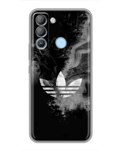 Чохол для TECNO Pop 5 LTE з картинкою «Абстрактний дим Adidas» Чохол для TECNO Pop 5 LTE з картинкою «Абстрактний дим Adidas»