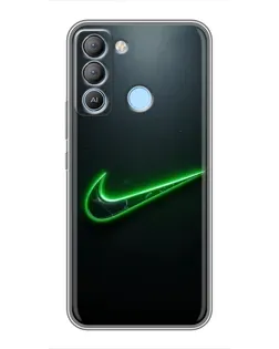 Чохол для TECNO Pop 5 LTE з картинкою «Неоновий контур Nike» Чохол для TECNO Pop 5 LTE з картинкою «Неоновий контур Nike»