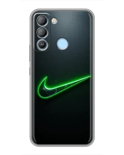 Чохол для TECNO Pop 5 LTE з картинкою «Неоновий контур Nike» Чохол для TECNO Pop 5 LTE з картинкою «Неоновий контур Nike»