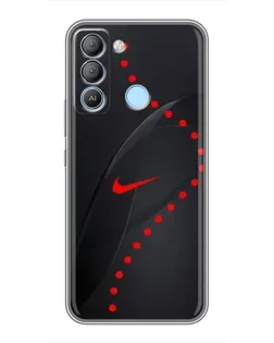 Чохол для TECNO Pop 5 LTE з картинкою «Абстрактний дизайн Nike»