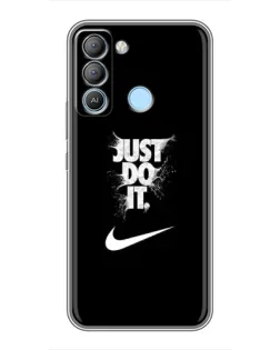 Чохол для TECNO Pop 5 LTE з картинкою «Текстовий принт Nike»