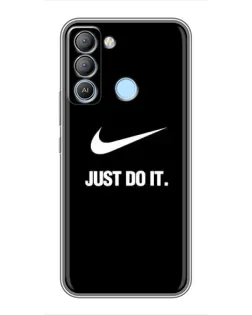 Чохол для TECNO Pop 5 LTE з картинкою «Класичний принт Nike»