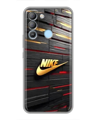 Чохол для TECNO Pop 5 LTE з картинкою «Золотий Nike на металі» Чохол для TECNO Pop 5 LTE з картинкою «Золотий Nike на металі»