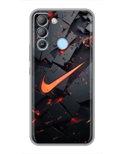 Чохол для TECNO Pop 5 LTE з картинкою «Nike — ефект розломів» Чохол для TECNO Pop 5 LTE з картинкою «Nike — ефект розломів»