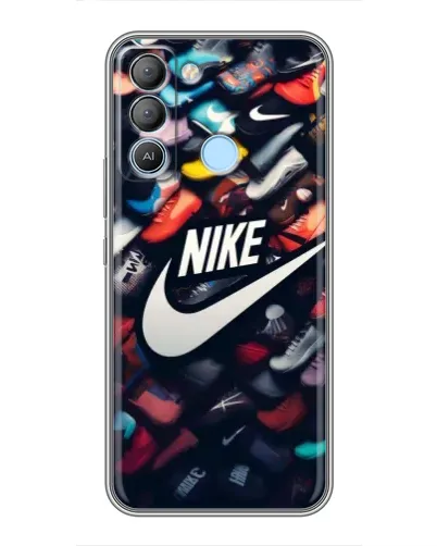 Чохол для TECNO Pop 5 LTE з картинкою «Колекція кросівок Nike» Чохол для TECNO Pop 5 LTE з картинкою «Колекція кросівок Nike»
