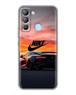 Чохол для TECNO Pop 5 LTE з картинкою «Nike та суперкар»