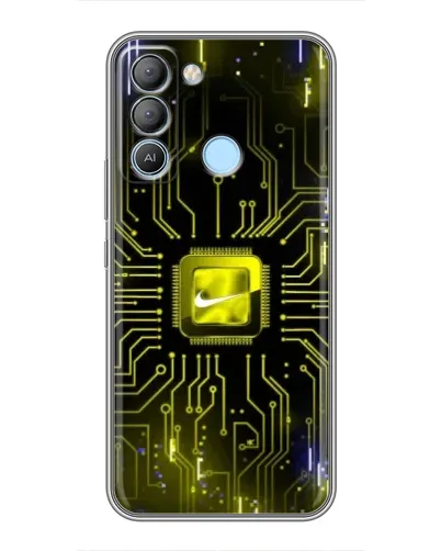 Чохол для TECNO Pop 5 LTE з картинкою «Nike — золота іскра» Чохол для TECNO Pop 5 LTE з картинкою «Nike — золота іскра»