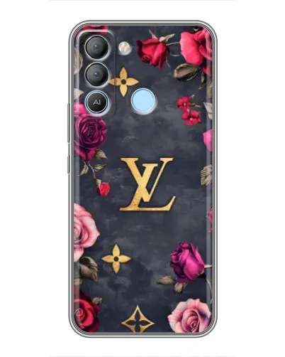 Чохол для TECNO Pop 5 LTE з картинкою «Квітковий Louis Vuitton» Чохол для TECNO Pop 5 LTE з картинкою «Квітковий Louis Vuitton»