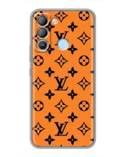 Чохол для TECNO Pop 5 LTE з картинкою «Помаранчевий стиль LV»