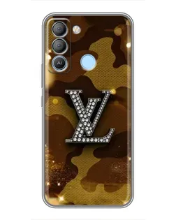 Чохол для TECNO Pop 5 LTE з картинкою «Камуфляжний Louis Vuitton»
