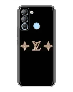 Чохол для TECNO Pop 5 LTE з картинкою «Louis Vuitton — мінімалізм»