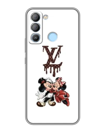 Чохол для TECNO Pop 5 LTE з картинкою «LV та Міккі Маус» Чохол для TECNO Pop 5 LTE з картинкою «LV та Міккі Маус»
