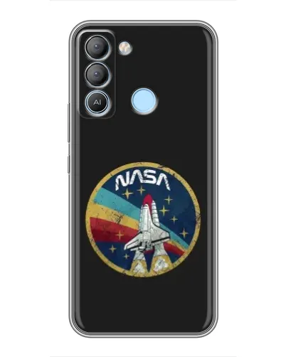 Чохол для TECNO Pop 5 LTE з картинкою «NASA — емблема місії» Чохол для TECNO Pop 5 LTE з картинкою «NASA — емблема місії»