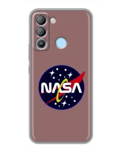 Чохол для TECNO Pop 5 LTE з картинкою «NASA — ретро космос»