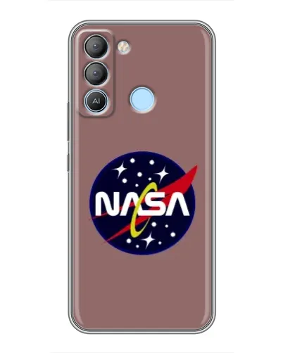 Чохол для TECNO Pop 5 LTE з картинкою «NASA — ретро космос» Чохол для TECNO Pop 5 LTE з картинкою «NASA — ретро космос»
