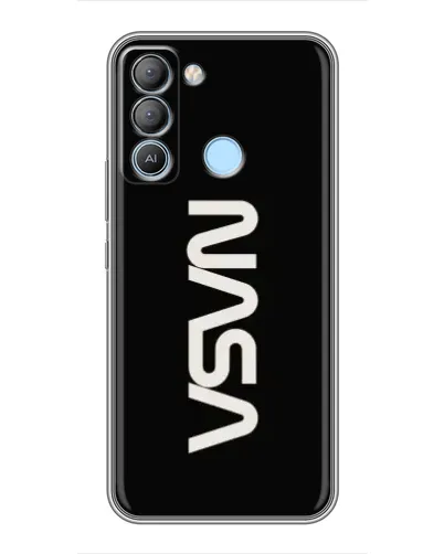 Чохол для TECNO Pop 5 LTE з картинкою «NASA — вертикальний логотип» Чохол для TECNO Pop 5 LTE з картинкою «NASA — вертикальний логотип»