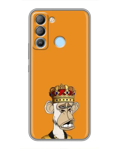 Чохол для TECNO Pop 5 LTE з картинкою «Золота мавпа Bored Ape» Чохол для TECNO Pop 5 LTE з картинкою «Золота мавпа Bored Ape»