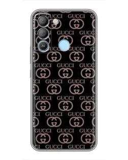 Чохол для TECNO Pop 5 LTE з картинкою «Класична монограма Gucci»