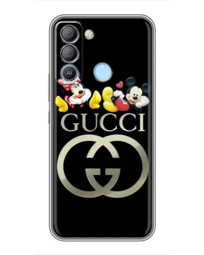 Чохол для TECNO Pop 5 LTE з картинкою «Gucci — герої Disney» Чохол для TECNO Pop 5 LTE з картинкою «Gucci — герої Disney»