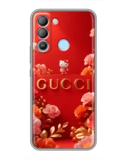 Чохол для TECNO Pop 5 LTE з картинкою «Gucci — золотий сад»