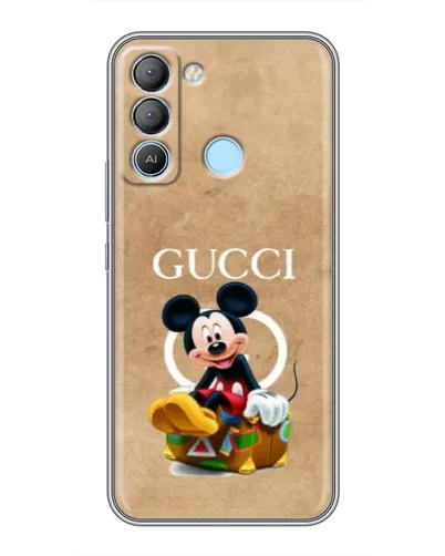 Чохол для TECNO Pop 5 LTE з картинкою «Міккі Маус Gucci — крафт» Чохол для TECNO Pop 5 LTE з картинкою «Міккі Маус Gucci — крафт»