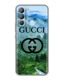 Чохол для TECNO Pop 5 LTE з картинкою «Gucci — гірський пейзаж»
