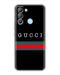 Чохол для TECNO Pop 5 LTE з картинкою «Gucci — червоний пояс»