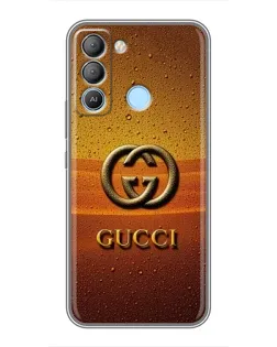 Чехол для TECNO Pop 5 LTE с картинкой «Gucci — солнечный градиент»